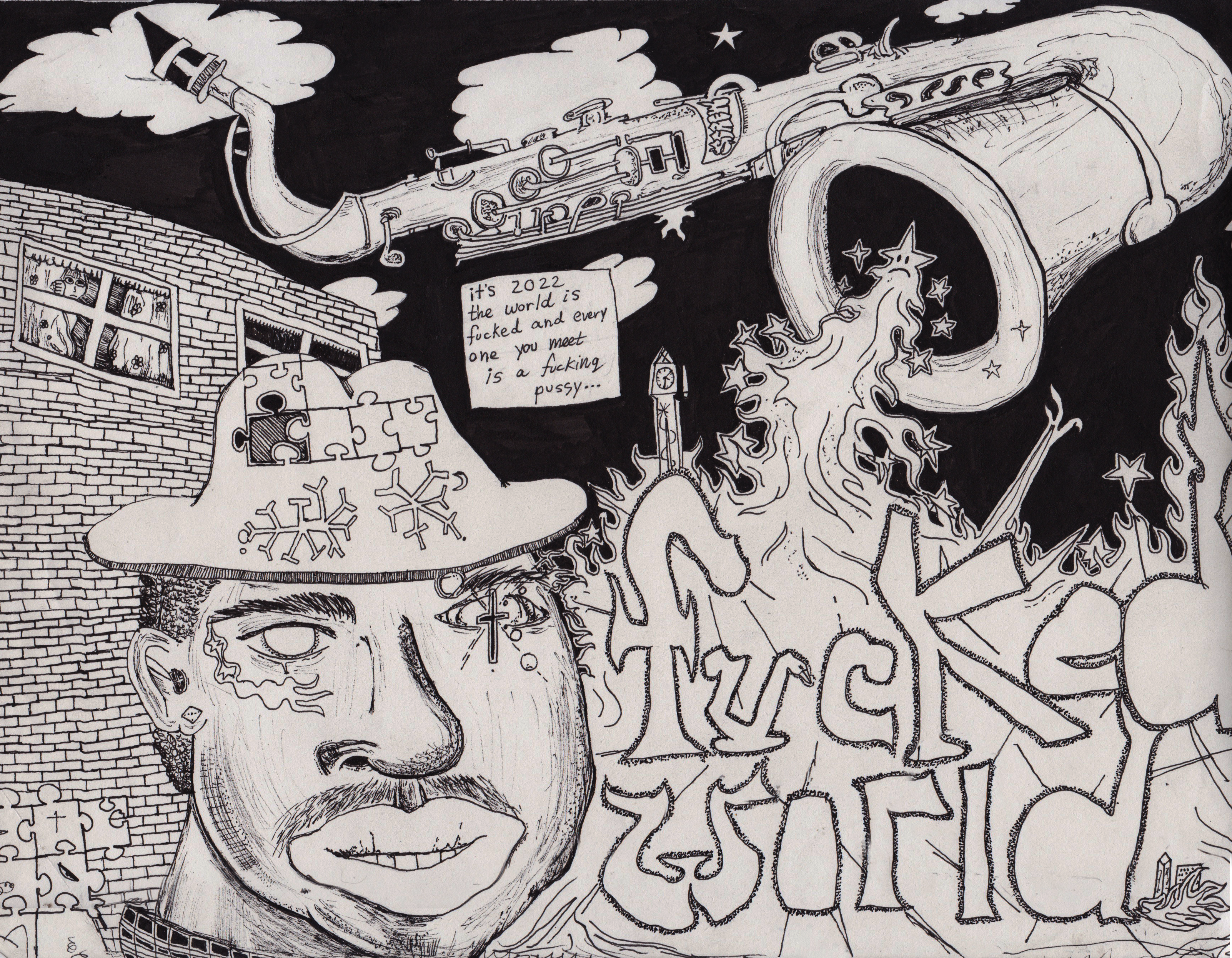 fucked world (sold)